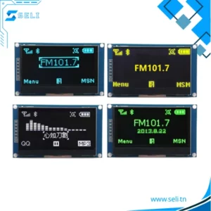 AFFICHEUR LCD LED SSD 1309 2.42 POUCE 128X64 OLED V4.1 IIC SPI