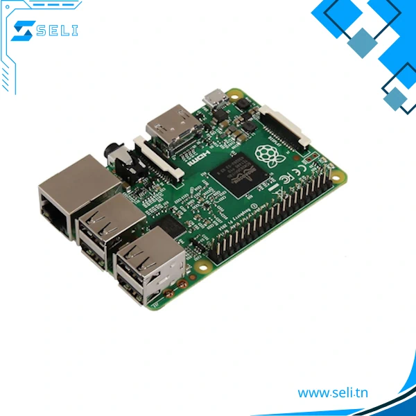 RASPBERRY PI2-CORTEX A7 CPU 0.9GHZ RAM 1GO