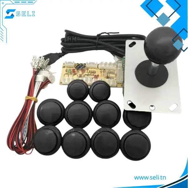 KIT DE MANETTE DE JEU D'ARCADE COULORÉ – Image 6