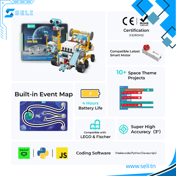 MICRO:BIT NEZHA PRO SPACE SCIENCE KIT EDUCATIF ELECFREAKS – Image 3