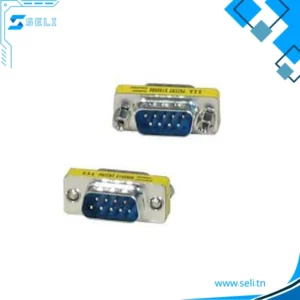 FICHE ADAPTATEUR DB9 MALE/MALE