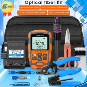 FC-6S / AUA-6C / AUA-X5 KITS D'OUTILS DE TEST DE CABLE A FIBRE OPTIQUE , CISAILLE A FIBRE OPTIQUE, MESUREUR DE PUISSANCE OPTIQUE, LOCALISATEUR DE DEFAUT VISUEL 10MW, DENUDEUR DE FILS, ENSEMBLE D'OUTILS FTTH