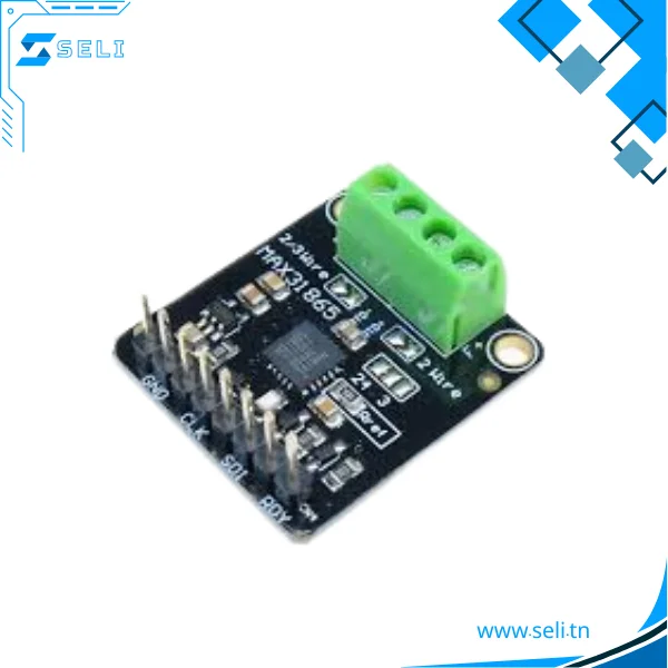 MAX31865 MODULE AMPLIFICATEUR AMPLIFICATEUR DE CAPTEUR DE TEMPERATURE PT100 ET PT1000