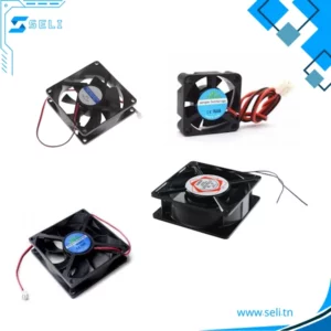 VENTILATEURS 05VDC, 12VDC, 24VDC, 24VAC ET 220VAC