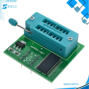 ADAPTATEUR SPI FLASH SOP8 DIP8 MX25 W25 1,8V