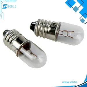 LAMPE EN BULBE E10 12V 1W /3W