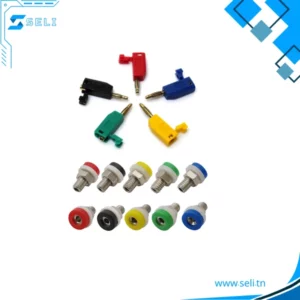 FICHE BANANE  2MM MALE OU FEMELLE