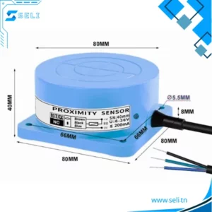 LMF38-3040 DÉTECTEUR DE PROXIMITÉ INDUCTIF SENSIBILITE 40MM NO+NC