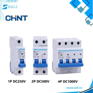 NB1-63 2P C10 6KA DISJONCTEUR CHINT 1P, 2P, 3P ET 4P