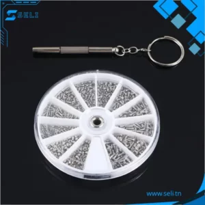 KIT 600 PIECES D'ASSORTIMENT AVEC TOURNEVIS OUTILS DE REPARATION