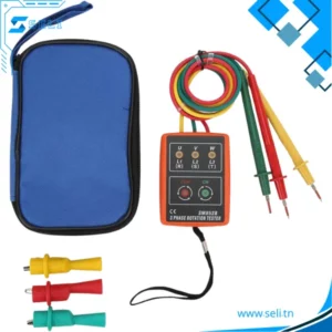 SM852B INDICATEUR ORDRE DE PHASE TRIPHASE NUMERIQUE 60V ~ 600V AC